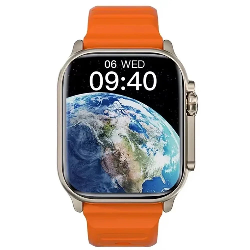 2026 Men's Smart Watch with 2.01-Inch HD Screen, Bluetooth Calling, Health and Fitness Tracking, Multi-Sport Mode, Compatible with Android and iOS