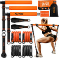 Pilates Bar Kit with Resistance Bands for Full-Body Strength Training at Home - Multifunctional Equipment for Hip, Back, and Arm Workouts for Both Men and Women