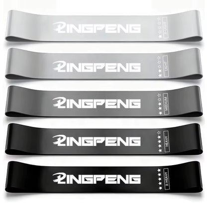 Resistance Bands for Yoga and Fitness Training - Elastic Loop Stretch Bands for Hip, Leg, and Squat Exercises