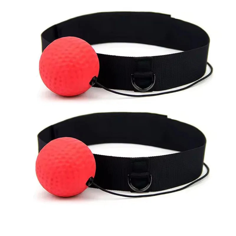 Professional Boxing Reflex Training Ball for Kids with Headband - Parent-Child Interactive Punching Game