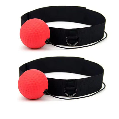 Professional Boxing Reflex Training Ball for Kids with Headband - Parent-Child Interactive Punching Game
