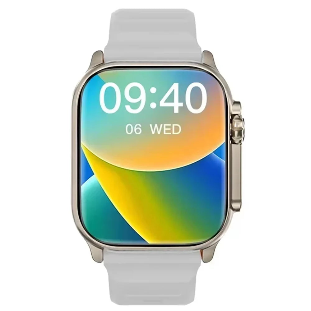 2026 Men's Smart Watch with 2.01-Inch HD Screen, Bluetooth Calling, Health and Fitness Tracking, Multi-Sport Mode, Compatible with Android and iOS