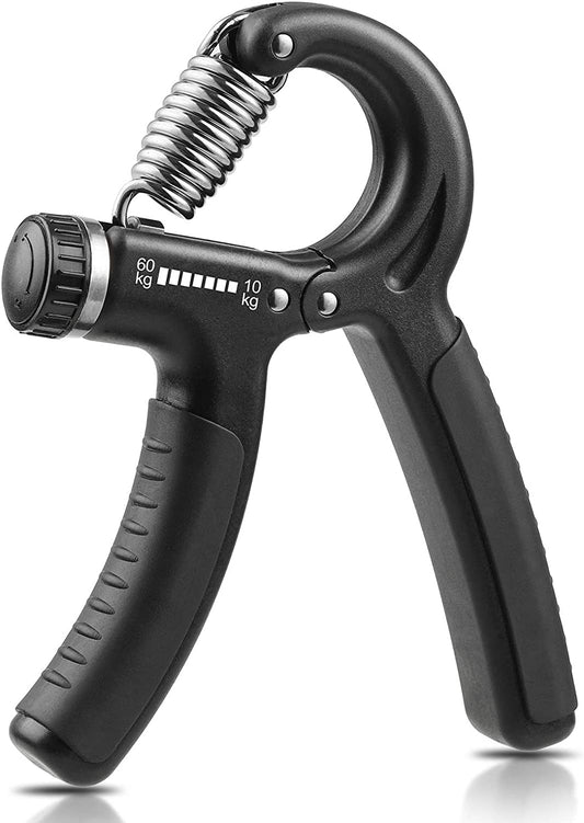 Adjustable Resistance Hand Grip Strength Trainer for Forearm Development - Ideal for Musicians and Athletes
