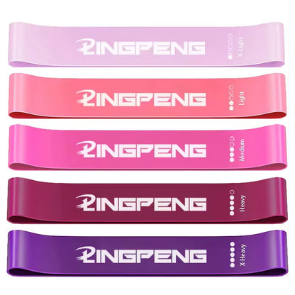 Resistance Bands for Yoga and Fitness Training - Elastic Loop Stretch Bands for Hip, Leg, and Squat Exercises