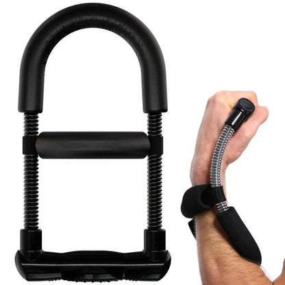 Professional Portable Men's Wrist Strengthener for Forearm Muscle Training and Home Fitness