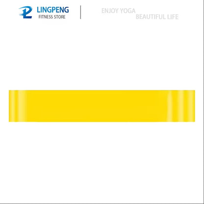 Resistance Bands for Yoga and Fitness Training - Elastic Loop Stretch Bands for Hip, Leg, and Squat Exercises