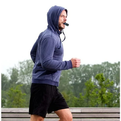Sports Breathing Trainer Mouthpiece Respirator for Fitness and Respiratory Health Care