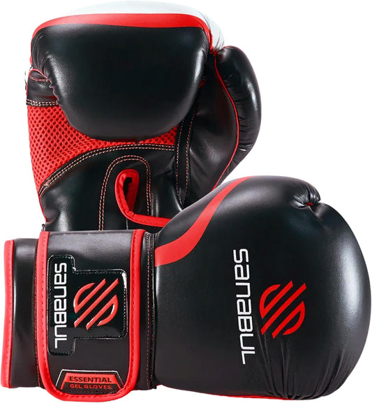 Professional Gel Boxing Gloves for Men and Women - Ideal for Kickboxing, MMA, Muay Thai, Heavy Bag Training, and Sparring