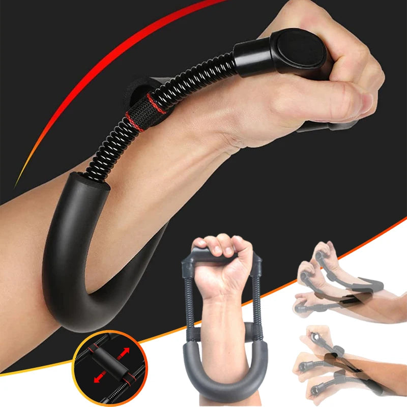 Professional Portable Men's Wrist Strengthener for Forearm Muscle Training and Home Fitness