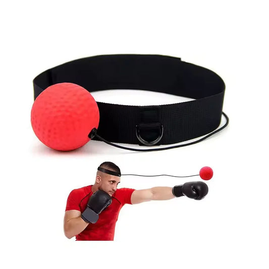 Professional Boxing Reflex Training Ball for Kids with Headband - Parent-Child Interactive Punching Game