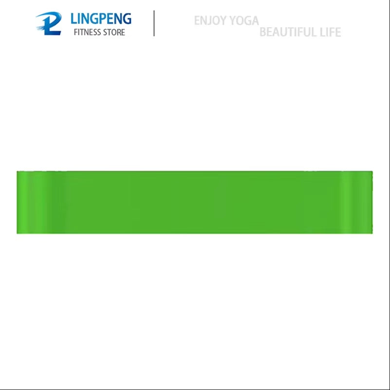 Resistance Bands for Yoga and Fitness Training - Elastic Loop Stretch Bands for Hip, Leg, and Squat Exercises