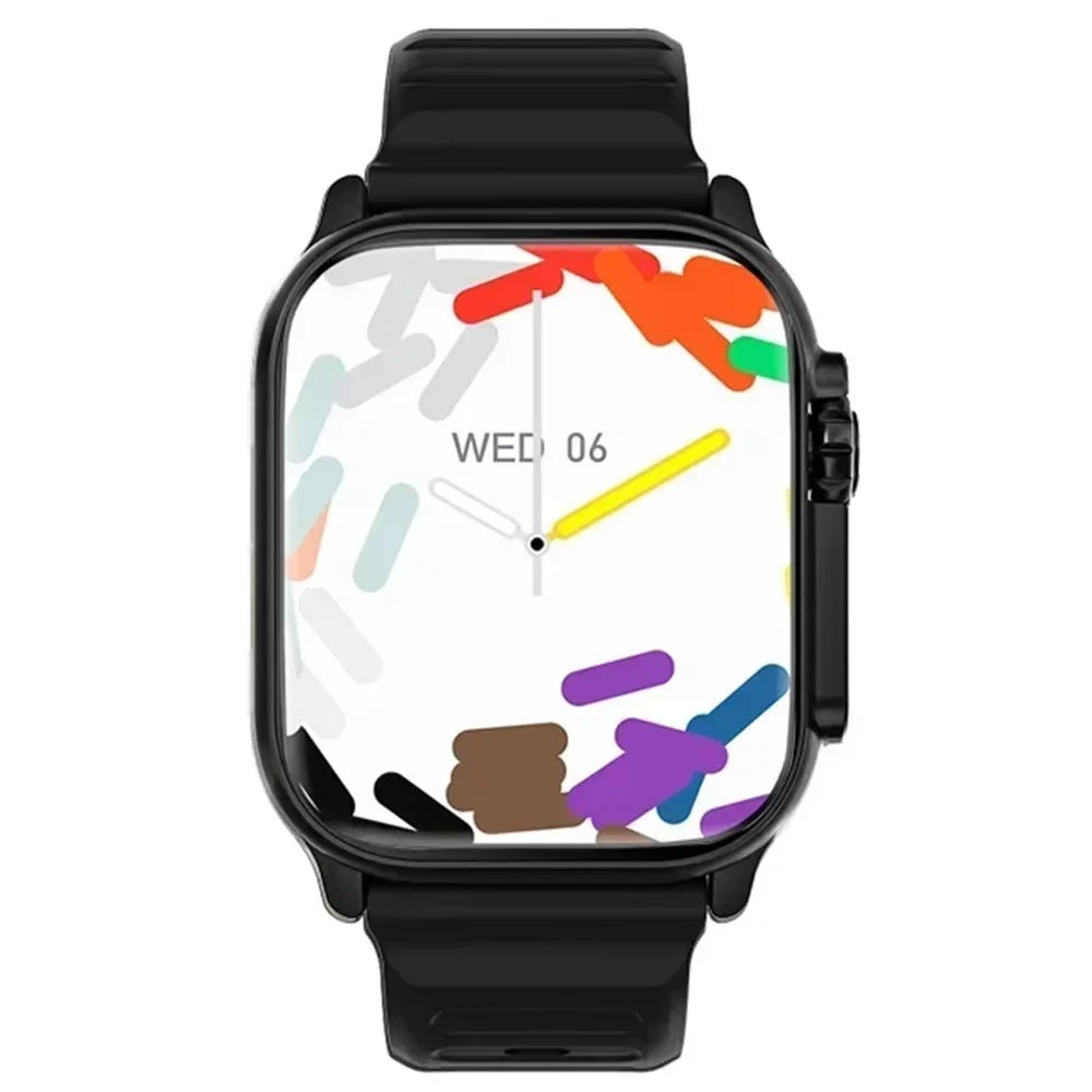 2026 Men's Smart Watch with 2.01-Inch HD Screen, Bluetooth Calling, Health and Fitness Tracking, Multi-Sport Mode, Compatible with Android and iOS