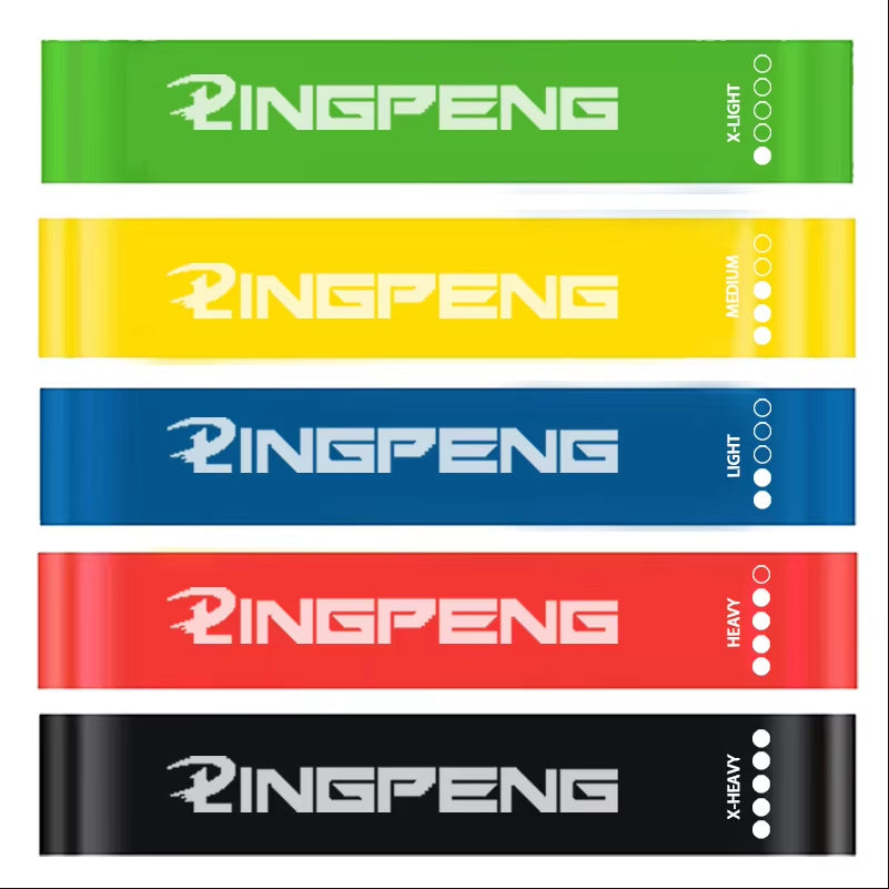 Resistance Bands for Yoga and Fitness Training - Elastic Loop Stretch Bands for Hip, Leg, and Squat Exercises
