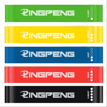 Resistance Bands for Yoga and Fitness Training - Elastic Loop Stretch Bands for Hip, Leg, and Squat Exercises