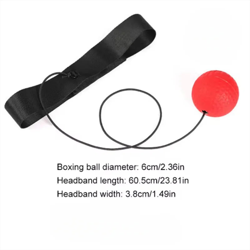 Professional Boxing Reflex Training Ball for Kids with Headband - Parent-Child Interactive Punching Game